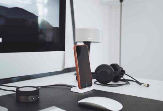 technology, health care with the heart icon on screen 5 technology, health care with the heart icon on screen