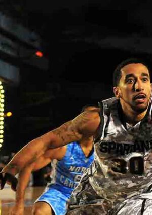 Runner Woman at Start Line on Red Athletic