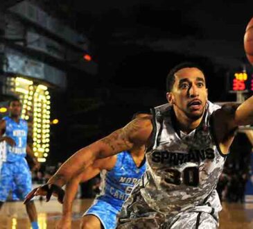 Runner Woman at Start Line on Red Athletic