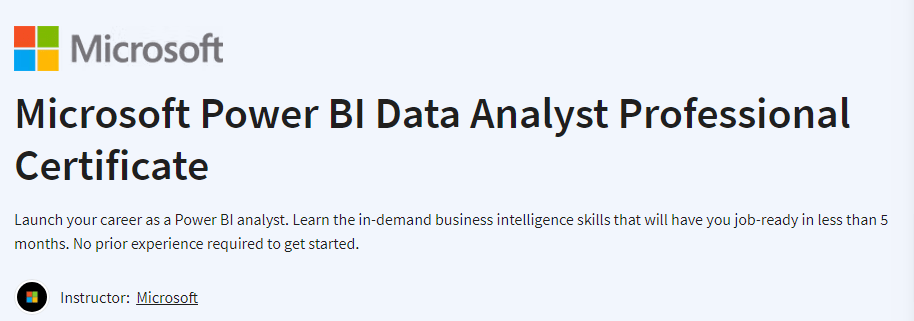 Microsoft Power BI Data Analyst Professional Certificate.d