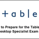 Tableau desktop specialist exam