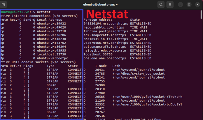 netstat