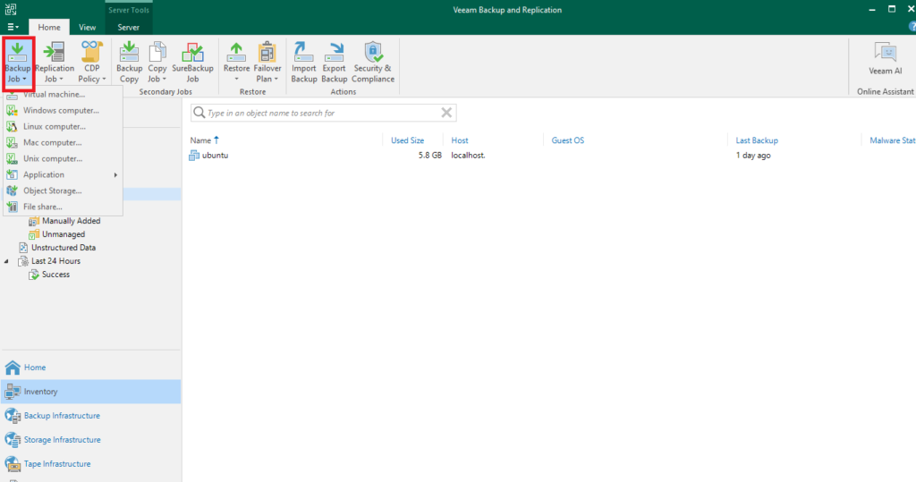 Veeam Backup 2 1