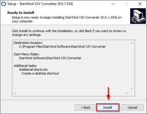 migrate proxmox vms to vmware with starwind v2v converter 07