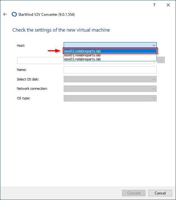migrate proxmox vms to vmware with starwind v2v converter 15