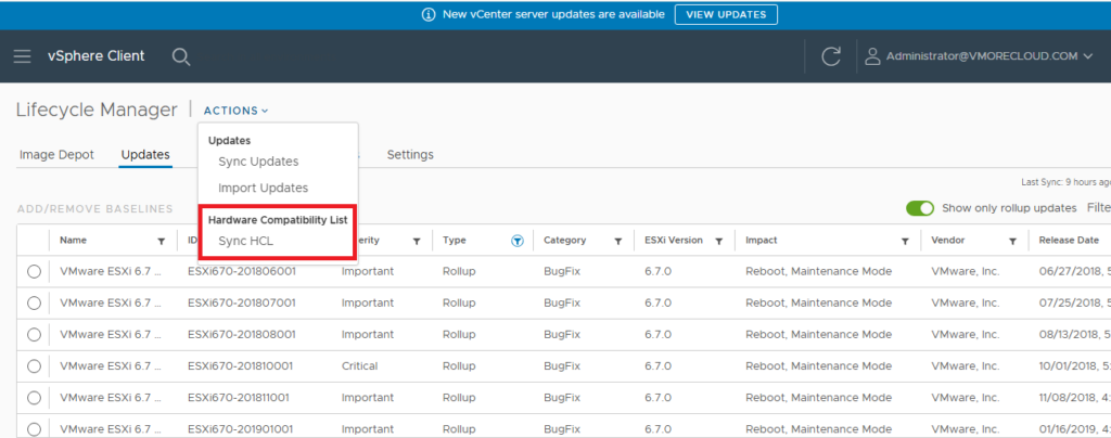 vsphere update 7