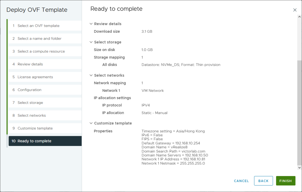 VMware Aria Operations Deployment