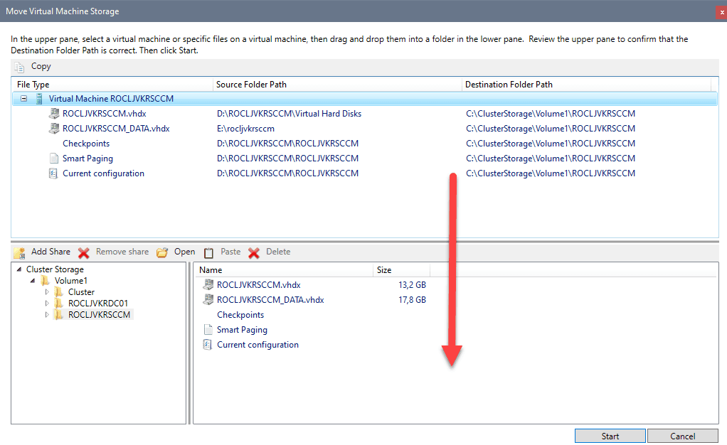 HyperV Storage Live Migration 14