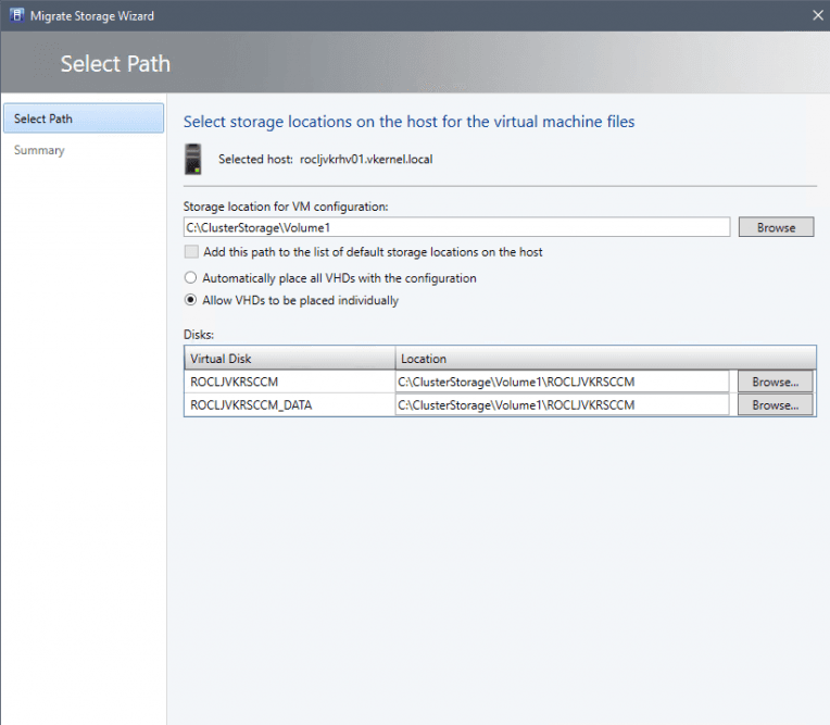 HyperV Storage Live Migration 20