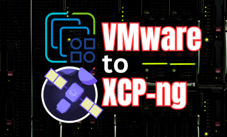 Migrate from VMware to XCP-ng: A vSphere Admin’s perspective    