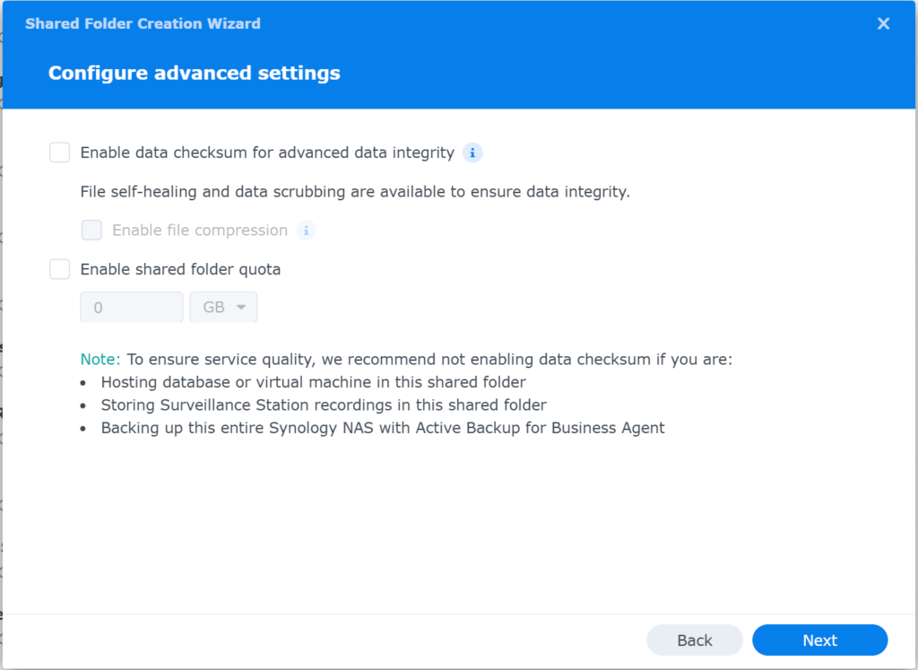 Mount Synology Drive in Proxmox with NFS
