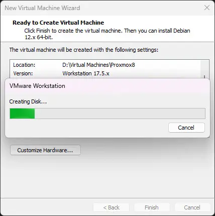 Install Proxmox in VMware Workstation Pro 19 Install Proxmox in VMware Workstation Pro