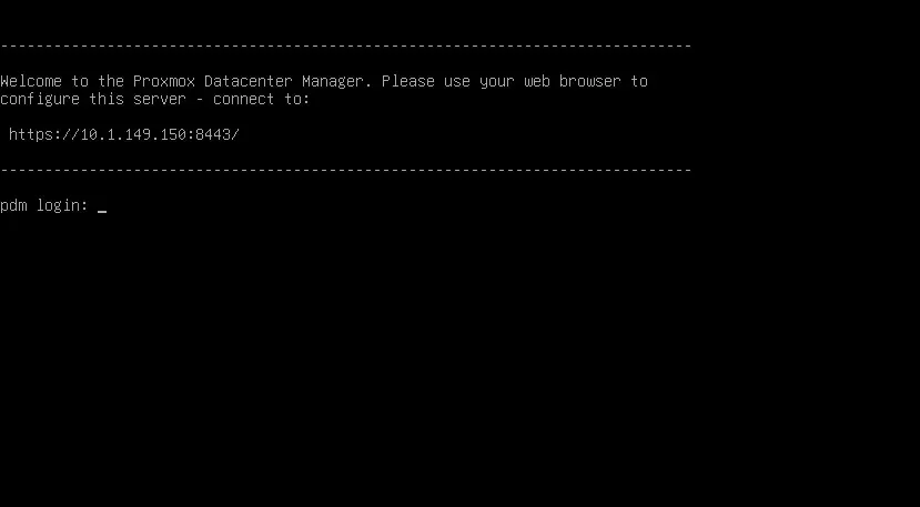 pdm console