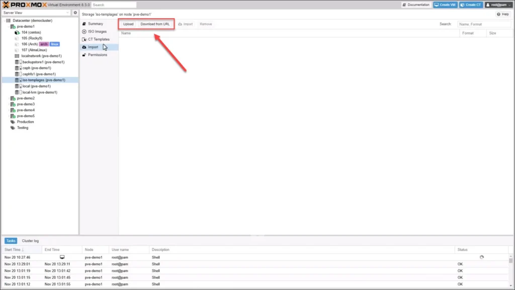 Proxmox VE 8.3 New Features with OVA Import