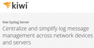 Kiwi SysLog Server