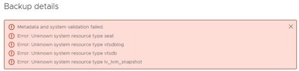 vCenter Server backup best practices