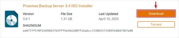 Proxmox Backup Server with NFS repository configuration