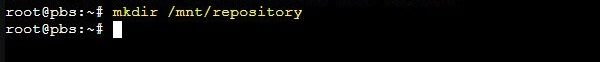 Proxmox Backup Server with NFS repository configuration