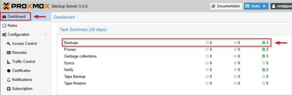 Proxmox Backup Server with NFS repository configuration