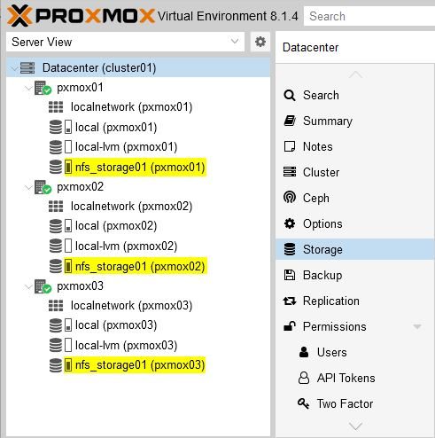 Proxmox: configure High Availability (HA)