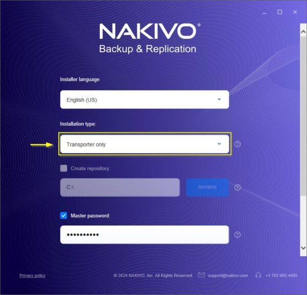 nakivo backup to tape configuration 02 600x576 1