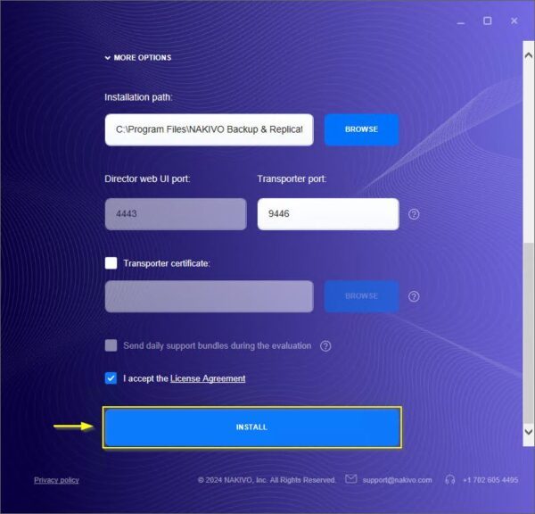 nakivo backup to tape configuration 03 600x576 1