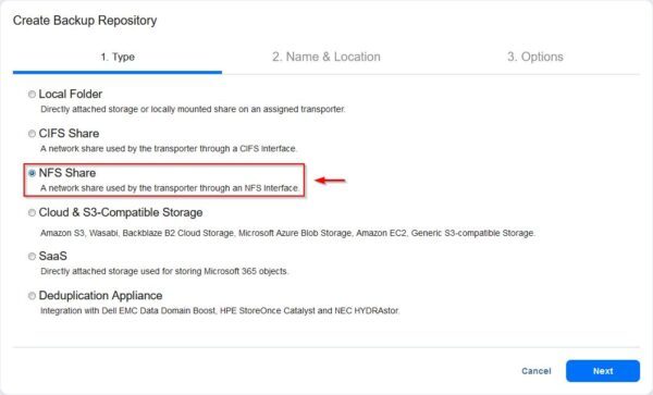 nakivo configure federated repository 04 600x363 1
