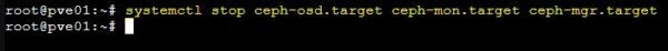Shutdown Proxmox cluster with Ceph storage