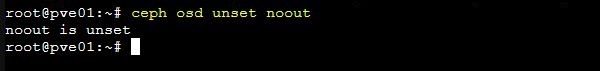 Shutdown Proxmox cluster with Ceph storage
