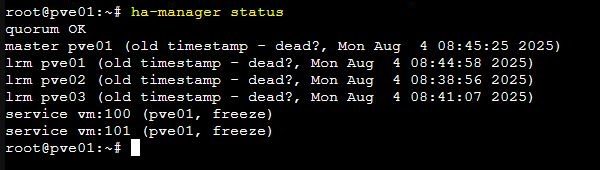 shutdown proxmox cluster with ceph 14