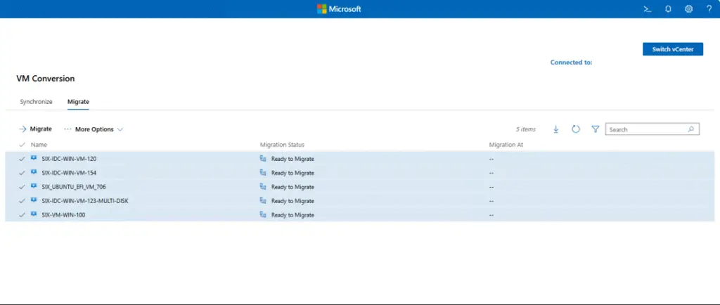 Migrate VMware virtual machines to Hyper-V in Windows Admin Center (Preview)