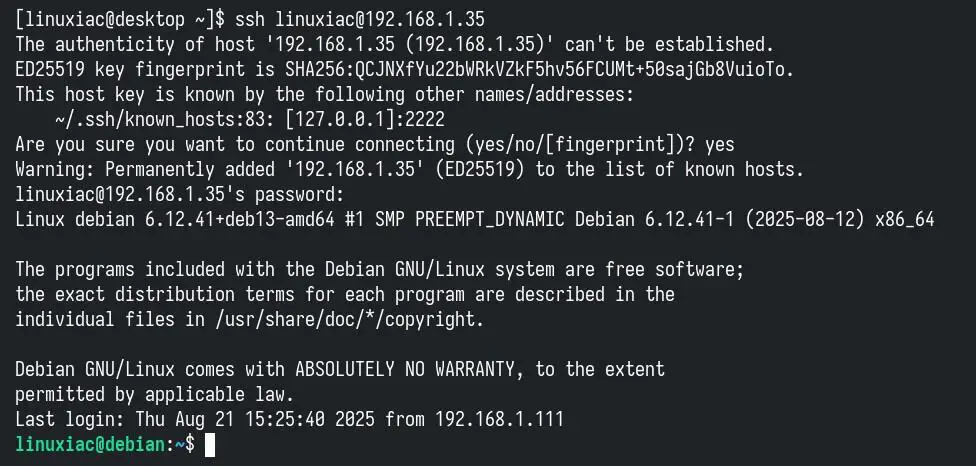 How to SSH Into a VirtualBox Guest VM
