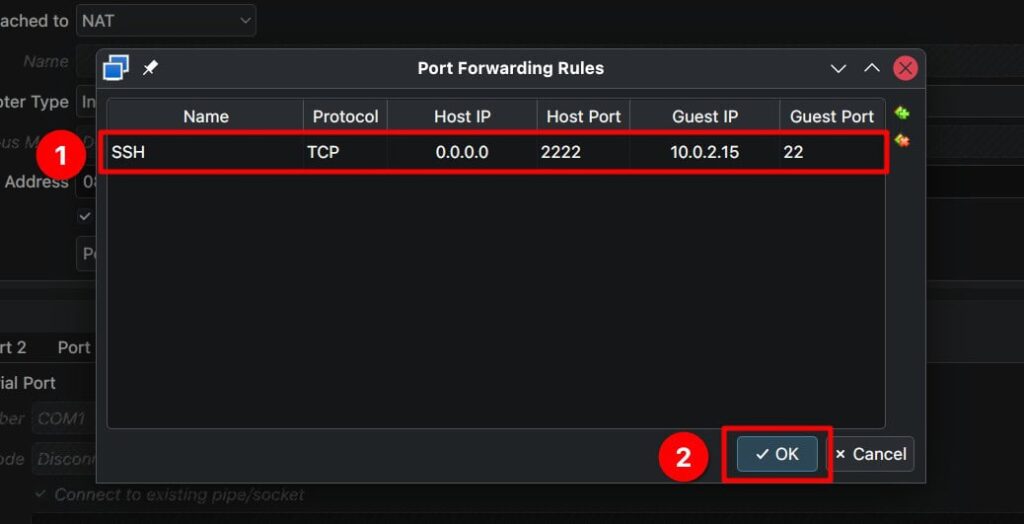 How to SSH Into a VirtualBox Guest VM