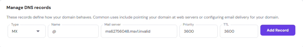 Adding a custom domain to Azure AD
