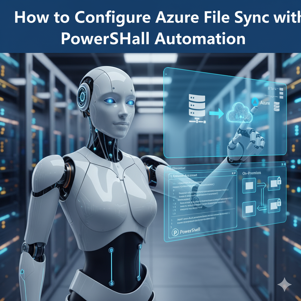 How to Configure Azure File Sync with PowerShell Automation