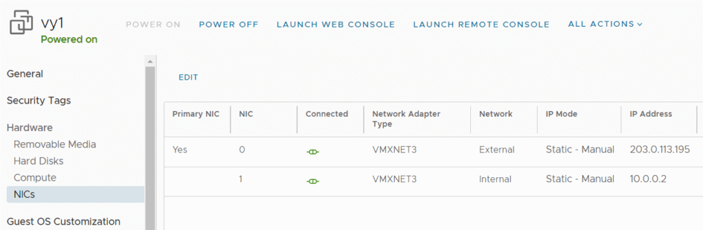 How to deploy a Firewall Appliance with High Availability in VMware Cloud Director