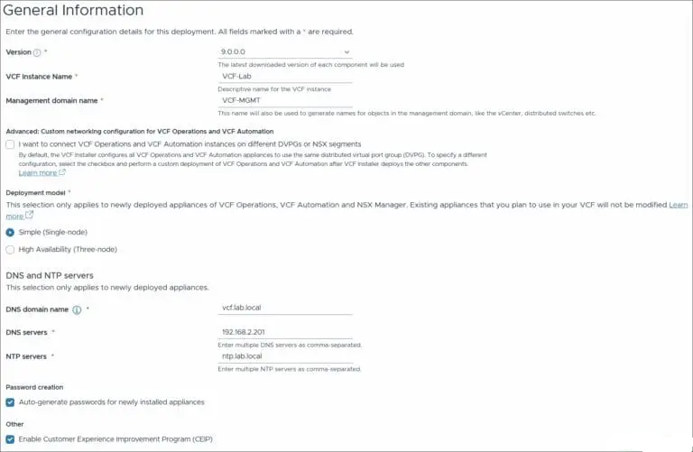 The Ultimate VCF Lab Guide: Deploying VCF9 on a single ESXi host – Part 3 3 The Ultimate VCF Lab Guide: Deploying VCF9 on a single ESXi host – Part 3