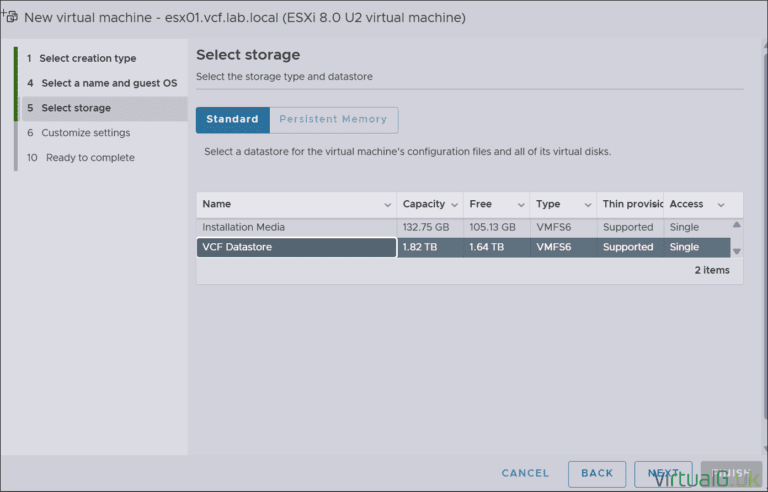 The Ultimate VCF Lab Guide: Deploying VCF 9 on a single ESXi host – Pt 1 2 The Ultimate VCF Lab Guide: Deploying VCF 9 on a single ESXi host – Pt 1