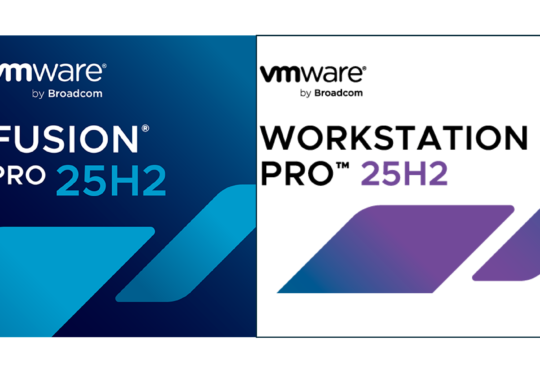 VMware Fusion Pro 25H2
