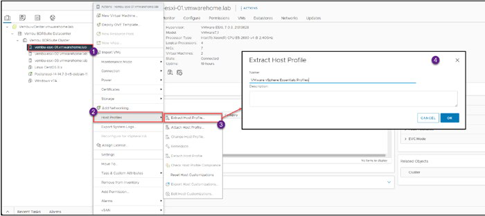 Host Profiles invSphere