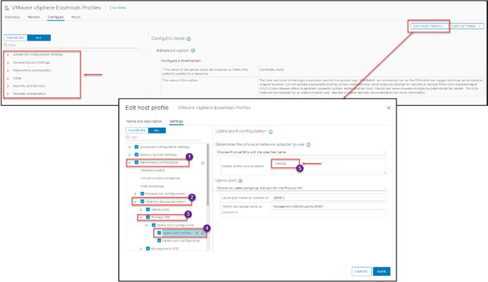 Host Profiles invSphere