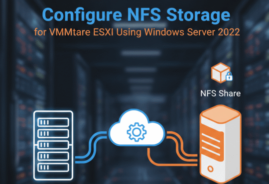 Configure NFS Storage for VMware ESXi Using Windows Server 2022