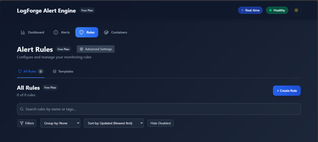 LogForge is the Must-Have Self-Hosted Docker Dashboard for Logs and Alerts 4 LogForge is the Must-Have Self-Hosted Docker Dashboard for Logs and Alerts