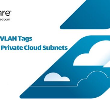 Routing VLAN tags to virtual private cloud (VPC) subnets in a virtualization environment