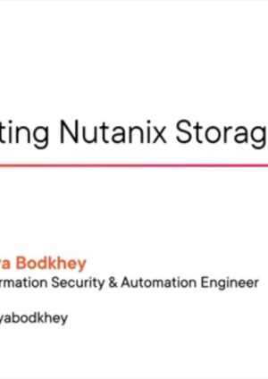 Implementing Nutanix Storage Services-PluralSight