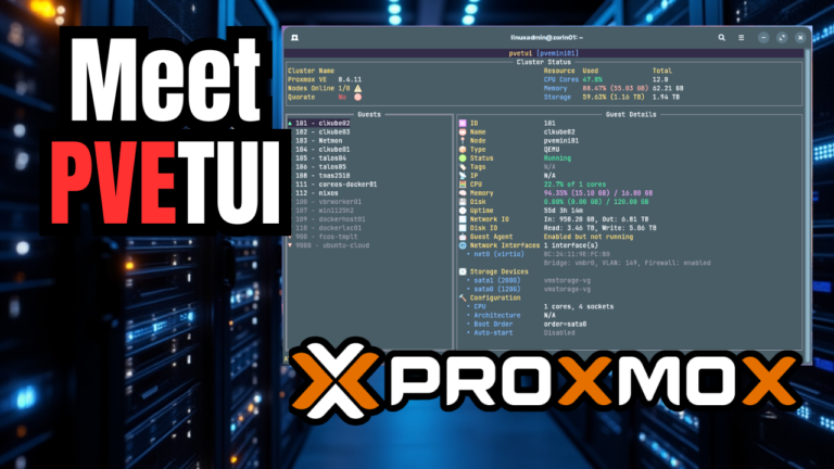 This New Tool Lets You Manage Proxmox Entirely from Your Terminal