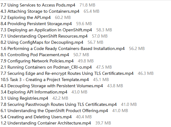 LiveLessons - Red Hat Certified Specialist in Containers and Kubernetes (EX180) and OpenShift Administration (EX280) 2 LiveLessons - Red Hat Certified Specialist in Containers and Kubernetes (EX180) and OpenShift Administration (EX280)