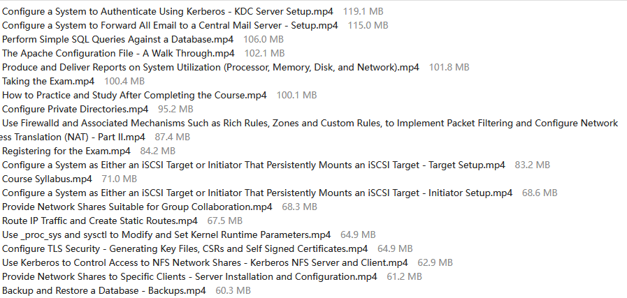 Red Hat Certified Engineer (RHCE) Prep Course