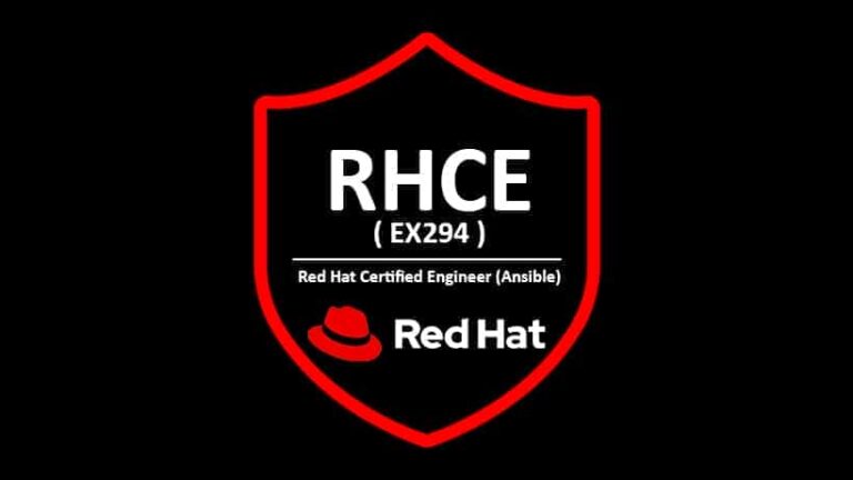 Red Hat Certified Engineer (RHCE) EX294 Red Hat Ansible Automation