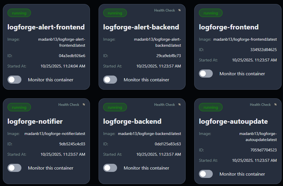 LogForge is the Must-Have Self-Hosted Docker Dashboard for Logs and Alerts 2 LogForge is the Must-Have Self-Hosted Docker Dashboard for Logs and Alerts